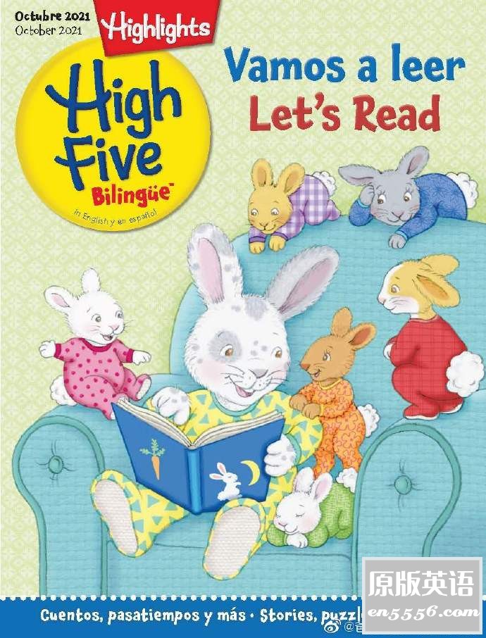 Highlights High Five Bilingüe 2021年1-12月刊 - 2021全年刊 -  Ages 2-6 双语杂志744 作者:羽化尘 帖子ID:266612 