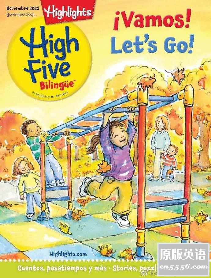 Highlights High Five Bilingüe 2021年1-12月刊 - 2021全年刊 -  Ages 2-6 双语杂志6080 作者:羽化尘 帖子ID:266612 
