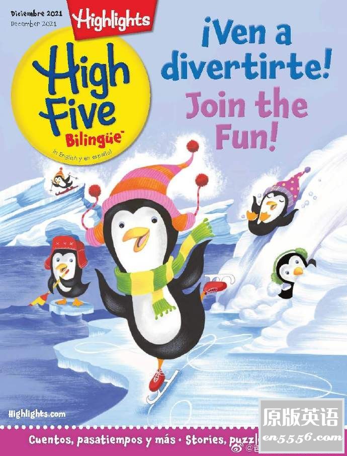 Highlights High Five Bilingüe 2021年1-12月刊 - 2021全年刊 -  Ages 2-6 双语杂志7695 作者:羽化尘 帖子ID:266612 