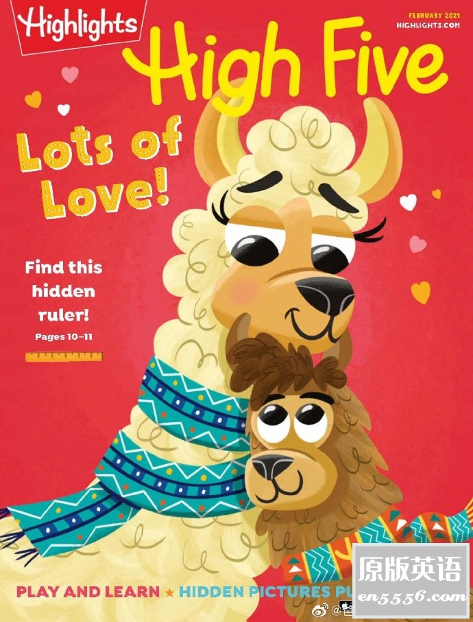 Highlights High Five 杂志 2021年1-12月刊 - 2021全年刊 - Ages 2-62756 作者:羽化尘 帖子ID:266613 
