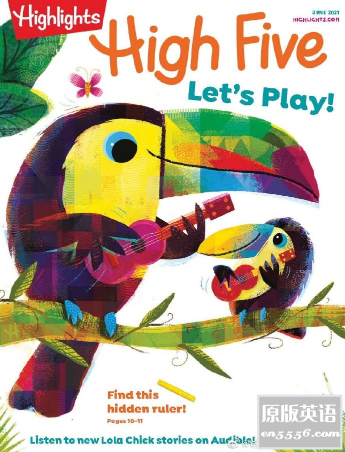 Highlights High Five 杂志 2021年1-12月刊 - 2021全年刊 - Ages 2-6422 作者:羽化尘 帖子ID:266613 