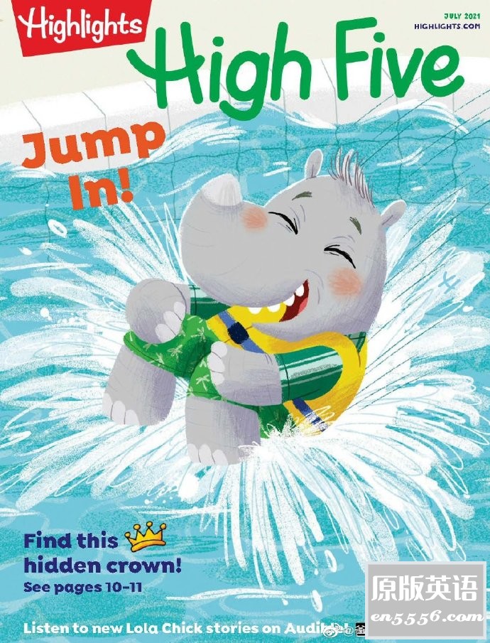 Highlights High Five 杂志 2021年1-12月刊 - 2021全年刊 - Ages 2-63067 作者:羽化尘 帖子ID:266613 