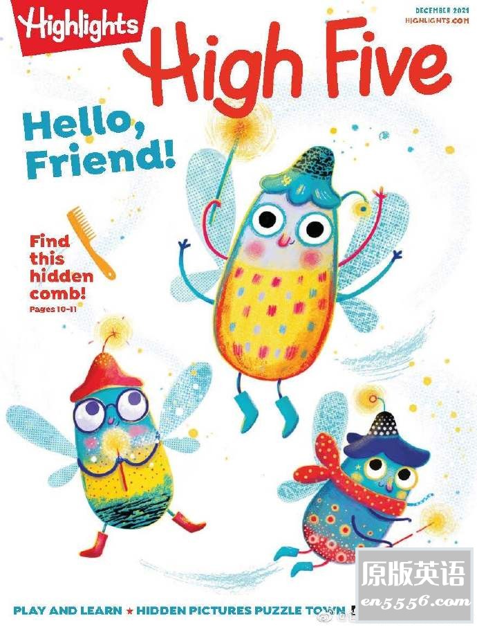 Highlights High Five 杂志 2021年1-12月刊 - 2021全年刊 - Ages 2-62714 作者:羽化尘 帖子ID:266613 