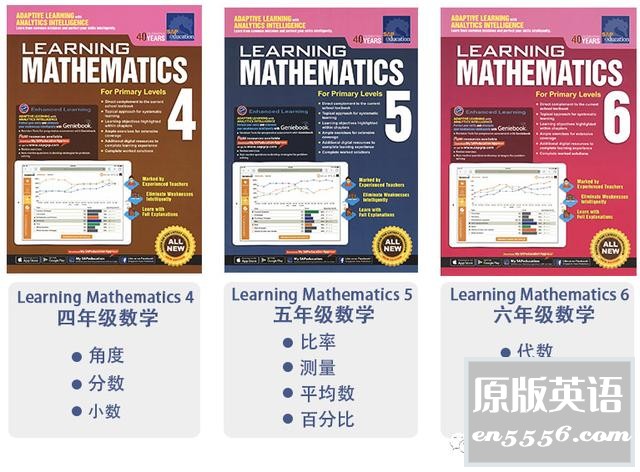 新加坡SAP系列练习册（英语、奥数、词汇、数学、语法）5431 作者:无敌 帖子ID:267310 