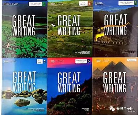 史上最受欢迎写作教材“美国国家地理Great Writing”系列6册最新点读版5909 作者:无敌 帖子ID:267311 