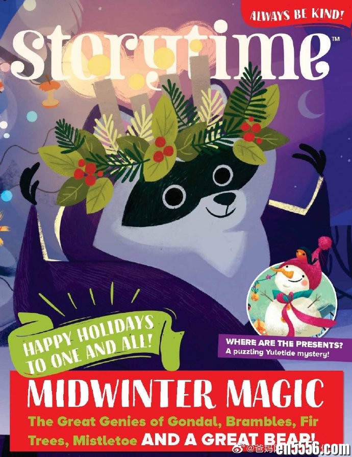 英国儿童杂志 Storytime 2021年全年1-12月刊3350 作者:那年夏天 帖子ID:267608 