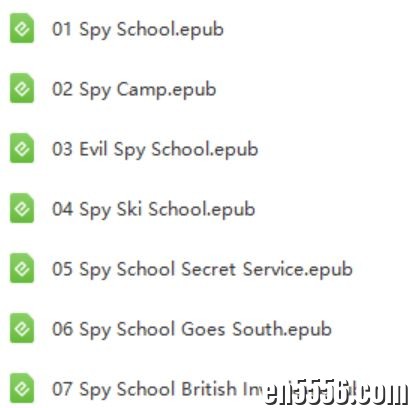 (补充2册)间谍学校The Spy School电子书 9册 epub格式6224 作者:wx_2305e99015 帖子ID:267800 
