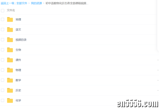 初中语数物化历生政全部课程视频+pdf教程13.8G5716 作者:wx_e5ac3aa1ac 帖子ID:267814 