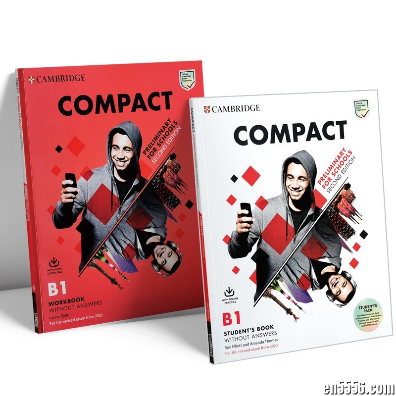 Compact剑桥通用五级考试PET青少版备考冲刺教材2版学生包（原版）COMPACT Preliminary for Schools 2nd Edition417 作者:Andie 帖子ID:267821 