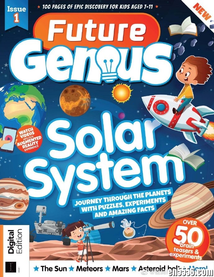 未来天才 Future Genius Magazine Issue 1-6 - 2021 儿童杂志pdf7298 作者:沐兮 帖子ID:268762 