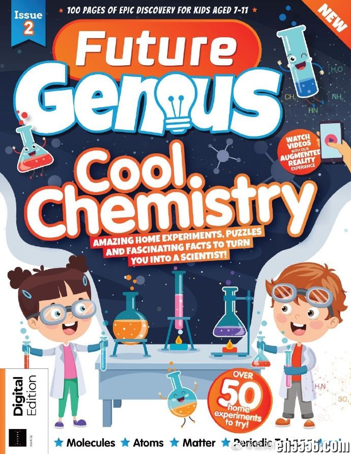 未来天才 Future Genius Magazine Issue 1-6 - 2021 儿童杂志pdf7426 作者:沐兮 帖子ID:268762 