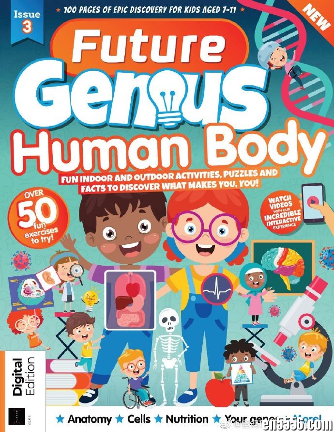 未来天才 Future Genius Magazine Issue 1-6 - 2021 儿童杂志pdf8932 作者:沐兮 帖子ID:268762 