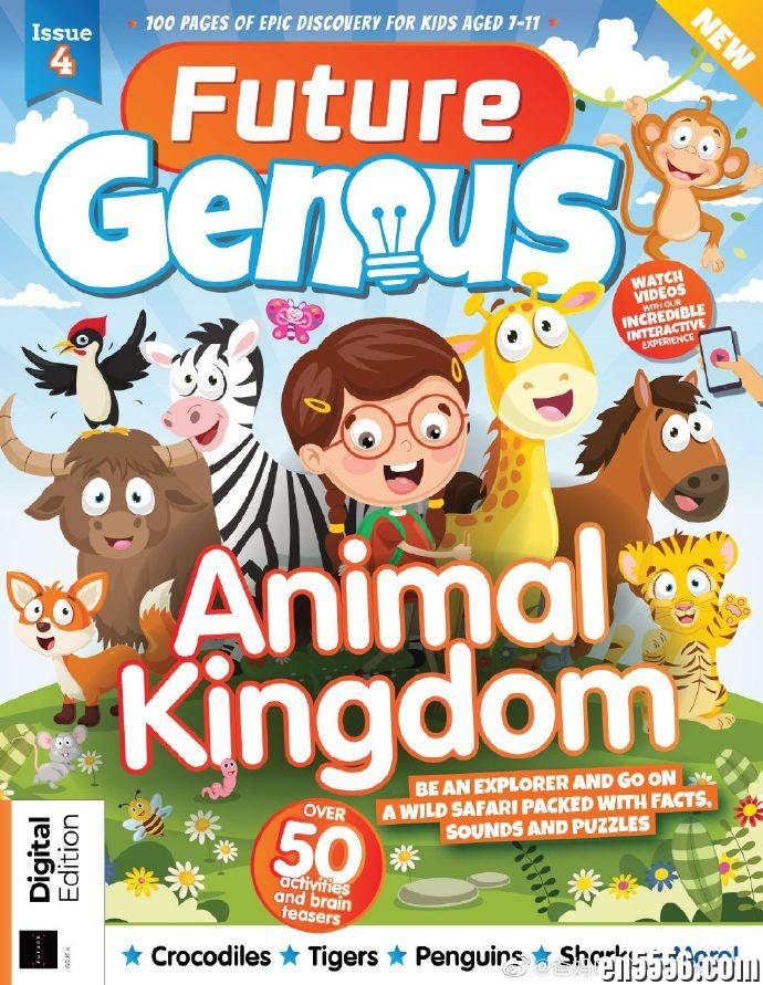 未来天才 Future Genius Magazine Issue 1-6 - 2021 儿童杂志pdf6345 作者:沐兮 帖子ID:268762 