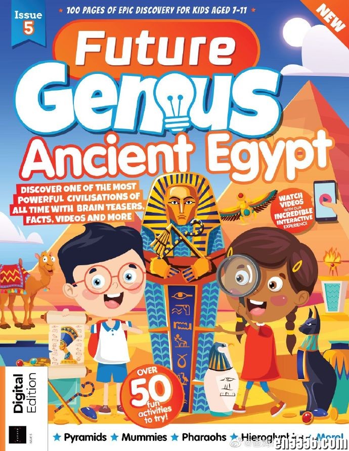 未来天才 Future Genius Magazine Issue 1-6 - 2021 儿童杂志pdf8972 作者:沐兮 帖子ID:268762 