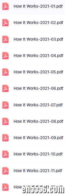 万物-How It Works 2021年全年杂志英文版PDF54 作者:watermark 帖子ID:268793 