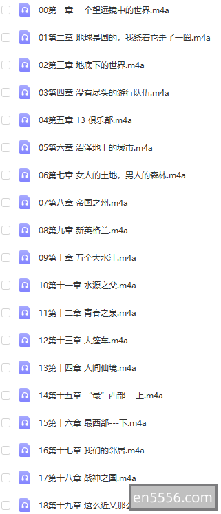 希利尔讲世界地理（中文m4a）（百度云）6677 作者:airpotato 帖子ID:269797 