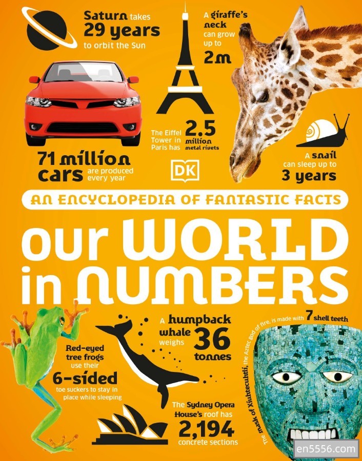 DK系列 Our World in Numbers - An Encyclopedia of Fantastic Facts - 2022新书9040 作者:快乐ha驿站 帖子ID:269858 