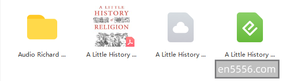 A Little History of Religion(音频+电子书MOBI\EPUB格式）8321 作者:wx_50ea252c38 帖子ID:270132 