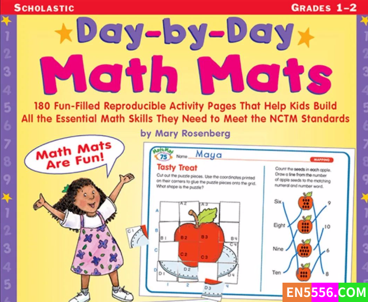 209页小学生趣味数学练习册~学乐《Day-by-Day Math Mats》2123 作者:erleivip 帖子ID:271885 