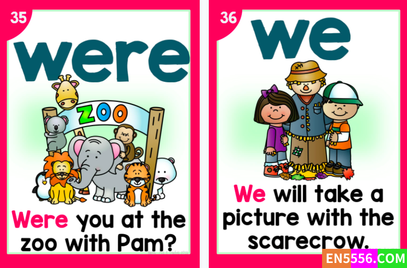 英语高频词游戏练习纸Sight Word Dab和300张高清海报Sight Word Posters8531 作者:erleivip 帖子ID:271911 