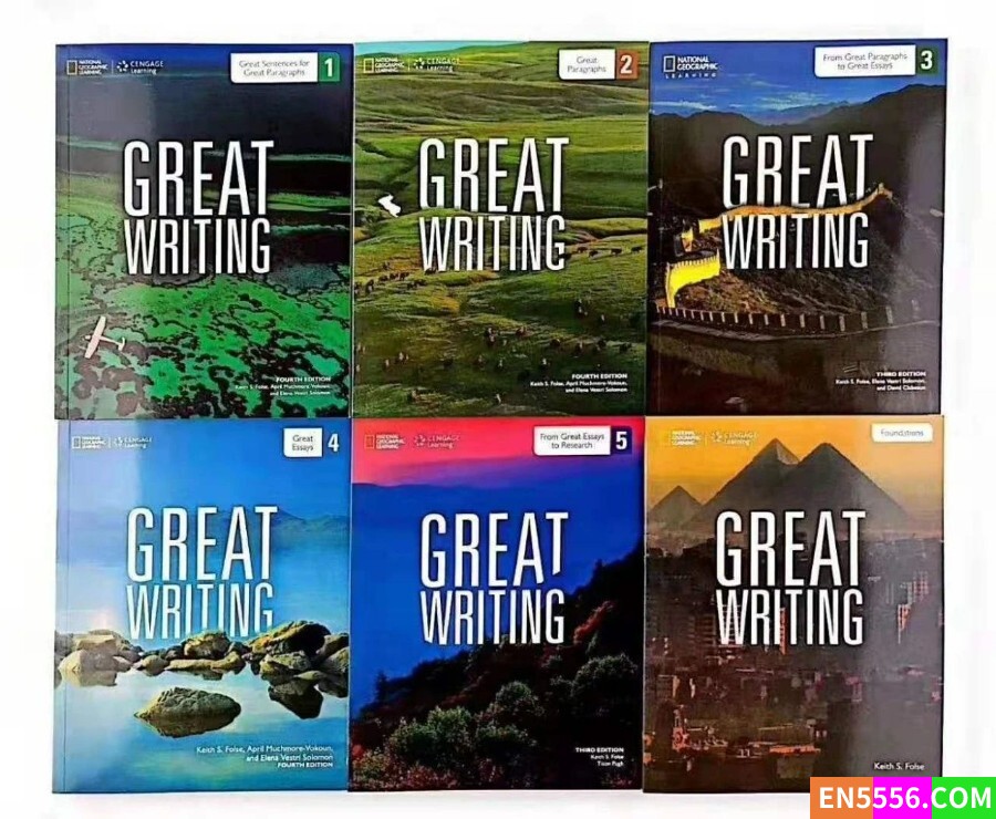 国家地理出品《Great Writing》学生书+教师配套+Answer Key-F-5级9768 作者:waht 帖子ID:271928 