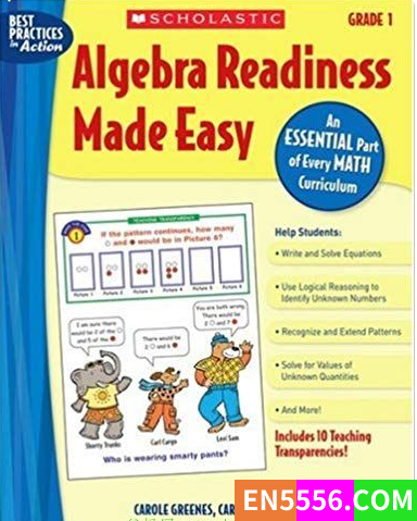 亲子数学： 逻辑数学题 Algebra Readiness G12031 作者:cjcxuyi 帖子ID:271944 
