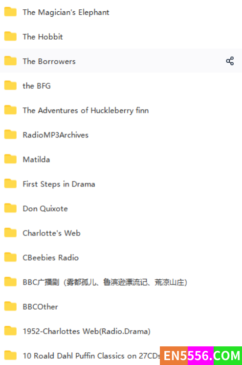 超齐全的BBC广播剧（夏洛的网、柳林风声、女巫、绿野仙踪、鲁滨逊漂流、丁丁历险记、简爱金银岛等）1090 作者:Windyial 帖子ID:272136 