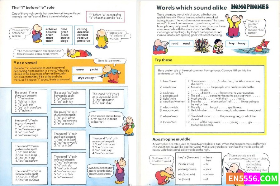 【USBORNE出版】老书—拼写指南 English Spelling2072 作者:a田 帖子ID:272171 
