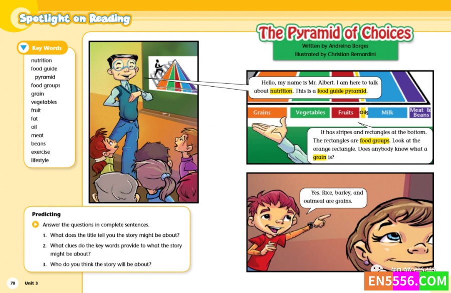 Spotlight on English 美国小学综合英语教材8201 作者:wx_4c78dbbac4 帖子ID:272310 