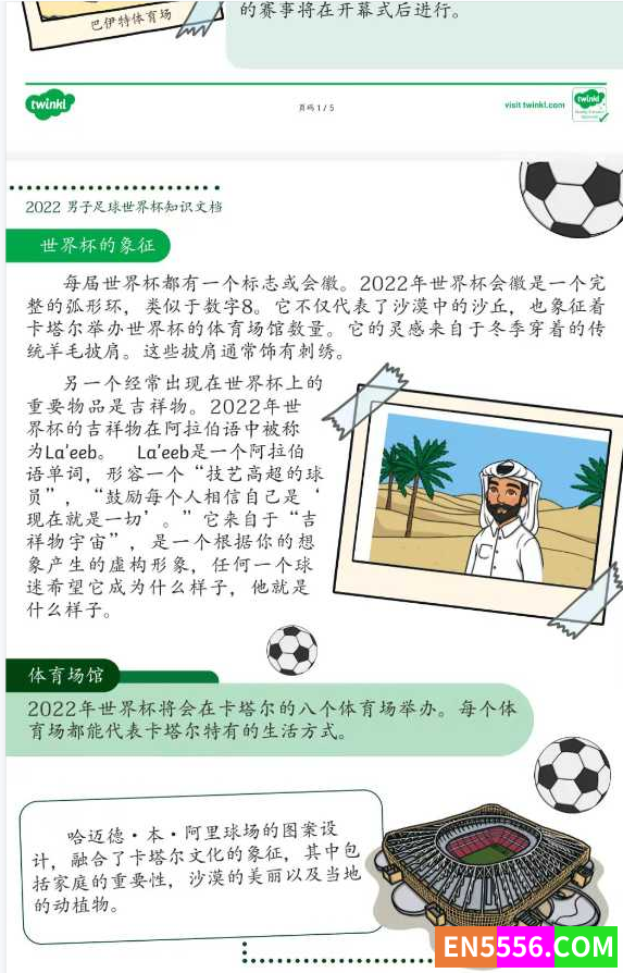 给孩子准备的2022男子足球世界杯档案！中英文版！8941 作者:wx_af8940a692 帖子ID:272411 