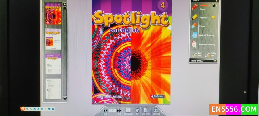 美国小学学科英语 spotlight on English SOE白板软件4618 作者:yuanban001 帖子ID:272421 