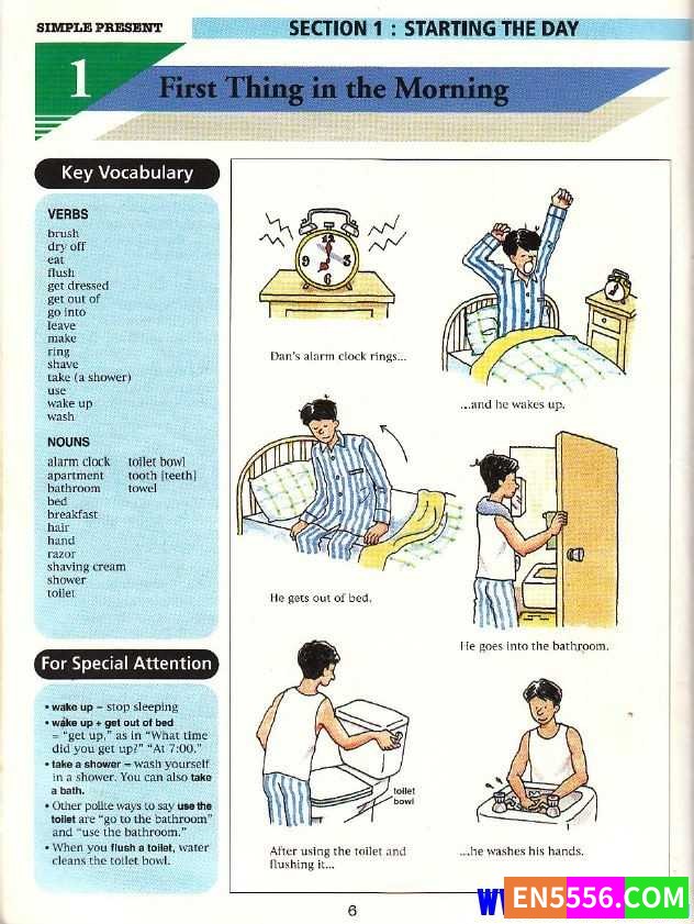 English for Everyday Activities, 适合学习日常衣食住行词汇( 视频+音频+PDF)1725 作者:睿智的果果 帖子ID:272478 
