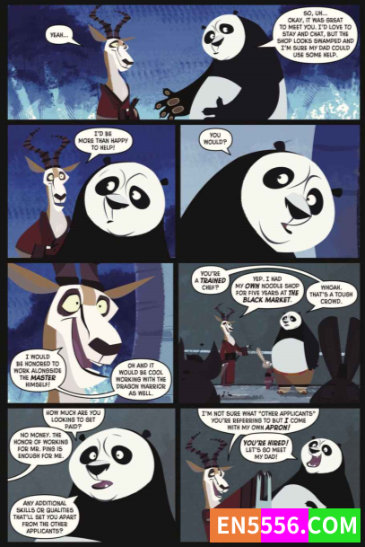 功夫熊猫漫画 Kung Fu Panda Art of Balance（英文版） (BookDNA漫画绘本书系)9619 作者:progress1021 帖子ID:272511 