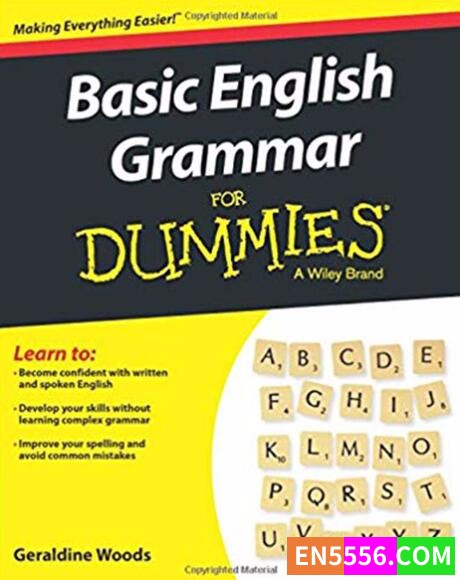 基础语法傻瓜书：《Basic English Grammar For Dummies》4568 作者:wx_2af731407f 帖子ID:272522 