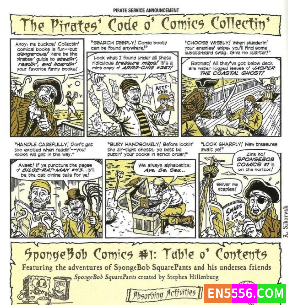 海绵宝宝 SpongeBob Comics 40本漫画书 高清彩本 PDF 可打印4651 作者:wx_2af731407f 帖子ID:272556 