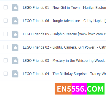 章节书: 乐高女孩/乐高好朋友 LEGO Friends 合辑6册 epub格式电子书802 作者:wx_2af731407f 帖子ID:272564 
