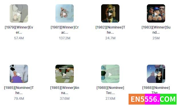 [历届奥斯卡最佳动画短片](26部)5479 作者:bingbingms 帖子ID:272592 