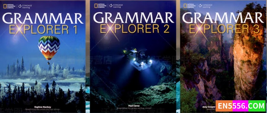 国家地理语法教材《Grammar Explorer》全3个级别 学生用书+音频+答案  百度云盘下载9043 作者:wx_038a6a9965 帖子ID:272598 