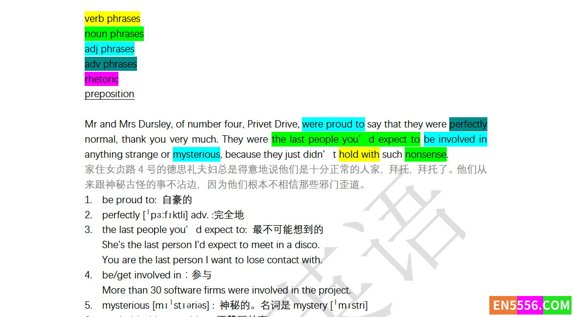 哈利波特与魔法石 分章节精读笔记1329 作者:sword 帖子ID:273089 