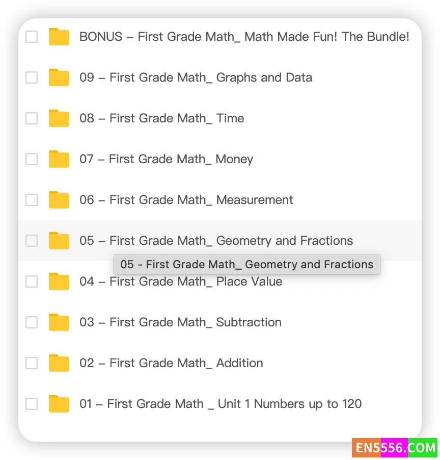 Maths made fun 1st grade8624 作者:Silviawby 帖子ID:273125 