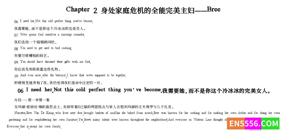 epub格式电子书 跟着美剧《绝望主妇》学英语8671 作者:ntddxgc 帖子ID:273146 