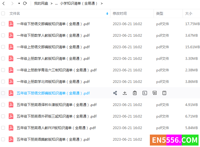 (PDF可打印）1~9年级知识点考点易错点手册汇总3722 作者:lorna_zy 帖子ID:273451 