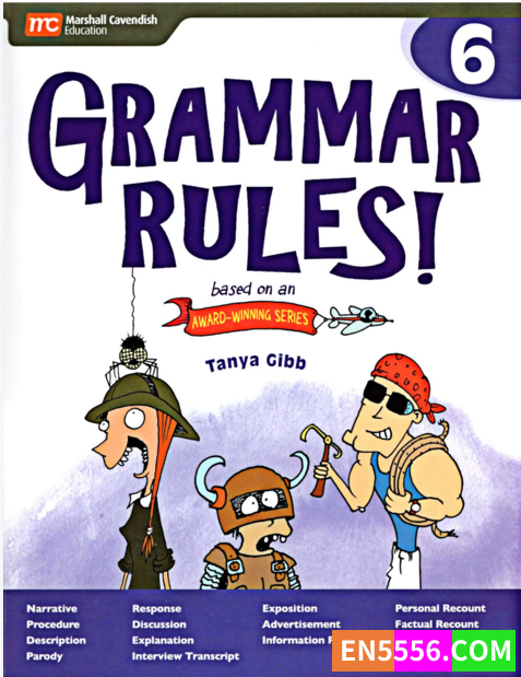 澳洲教育大奖语法练习册Grammar Rules 全6册【PDF+答案】9165 作者:Sonya 帖子ID:273466 