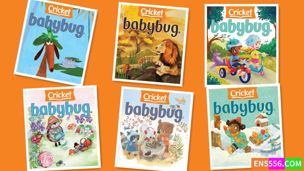 BABYBUG Magazine 2023年1-7月刊 Cricket Media系列杂志 月刊 （蟋蟀童书) 好奇号 True PDF （5-6月为合刊）2057 作者:英语小助手 帖子ID:273588 