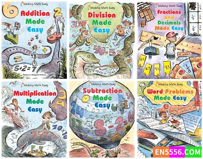 《Making Math Eas》全六册数学思维英文桥梁书PDF4107 作者:wx_bdf4d20c7b 帖子ID:265368 