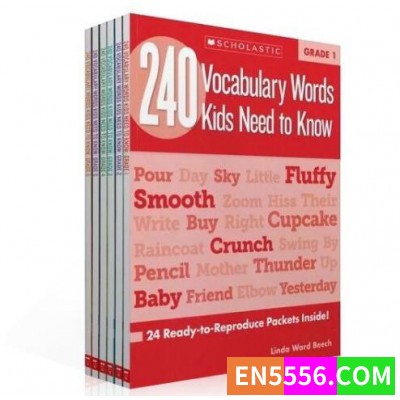 240 Vocabulary Words Kids Need to Know孩子需要掌握的240个词汇5675 作者:FAY 帖子ID:265104 