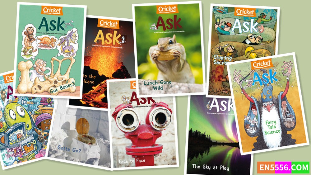 ASK 杂志 2023年1-12月刊全年9本 Cricket Media系列杂志 True PDF6880 作者:英语小助手 帖子ID:273981 