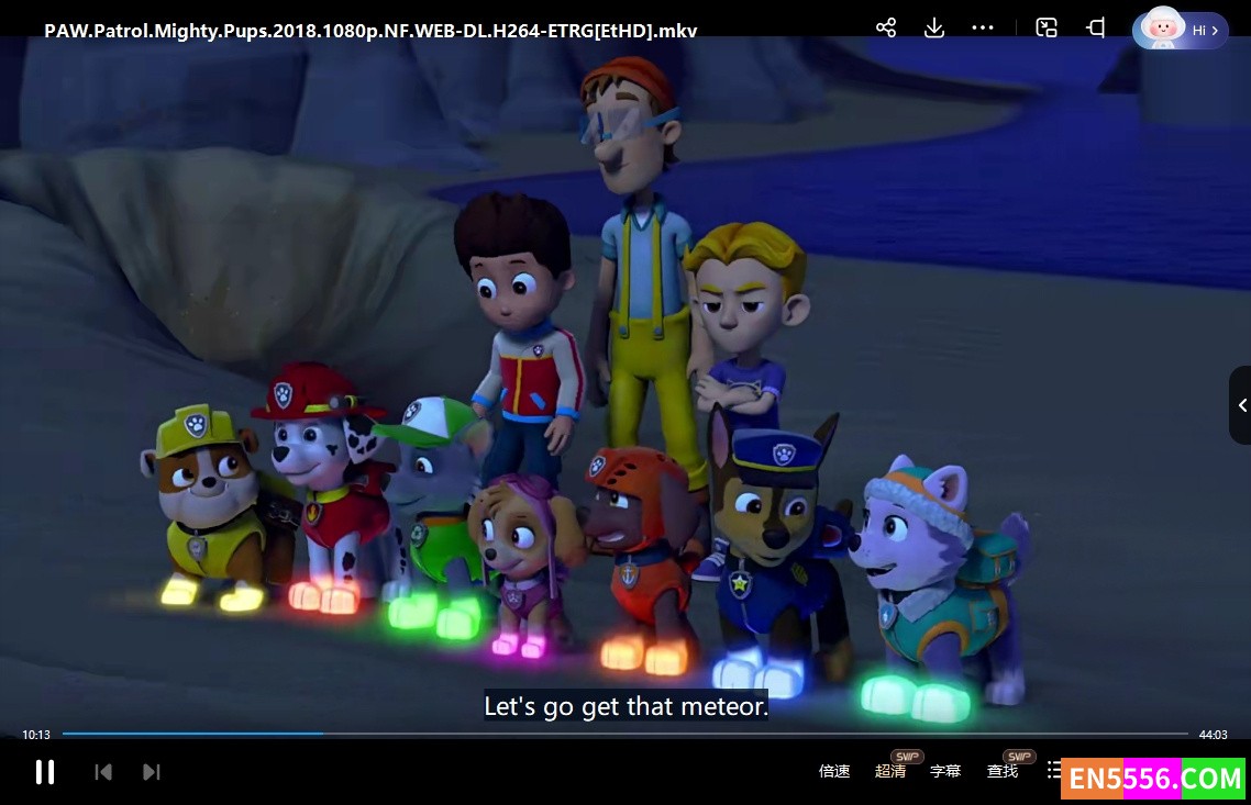 PAW Patrol Movie 汪汪队大电影 5部 1080P 内置或外挂英文字幕1195 作者:英语小助手 帖子ID:274115 