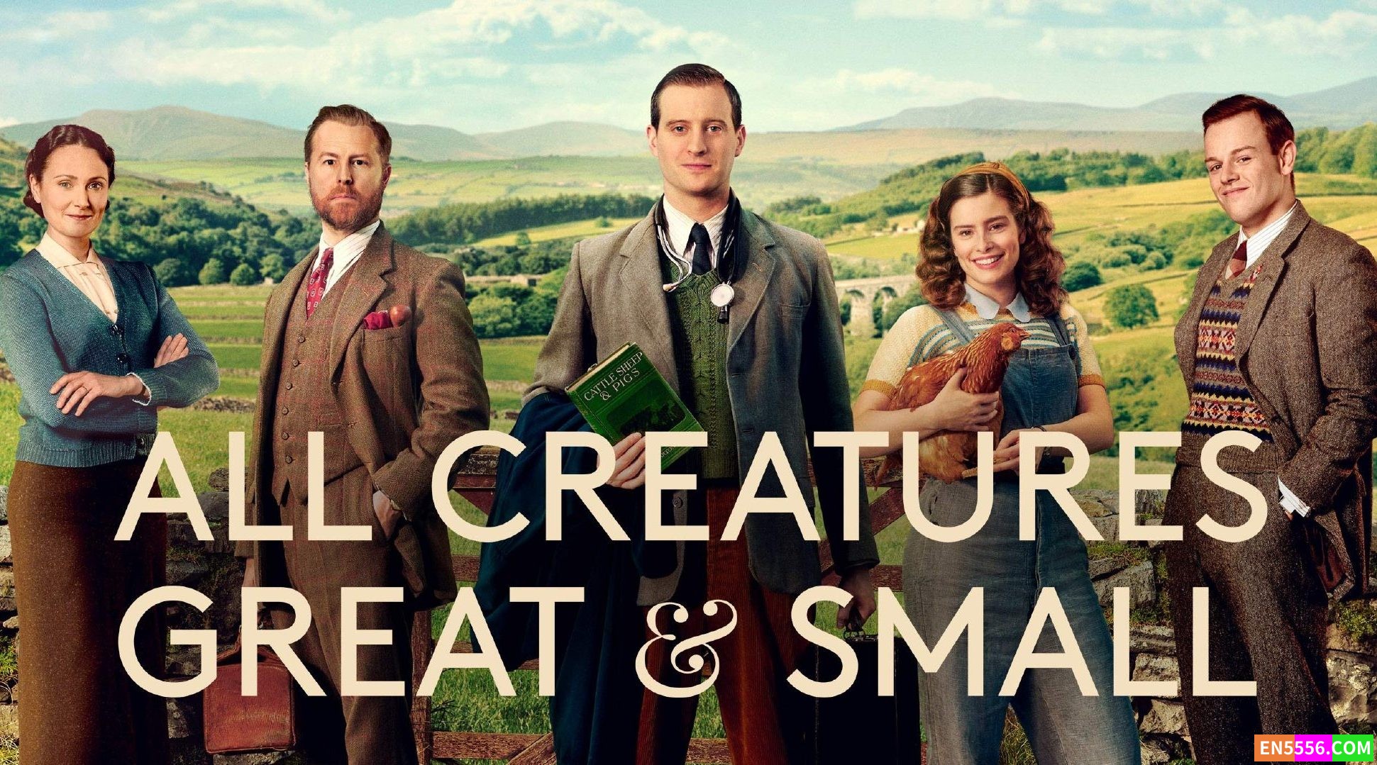 All Creatures Great and Small 万物既伟大又渺小/万物生灵 第2季全 第1-6集 1080P, srt外挂英文字幕4988 作者:英语小助手 帖子ID:274955 