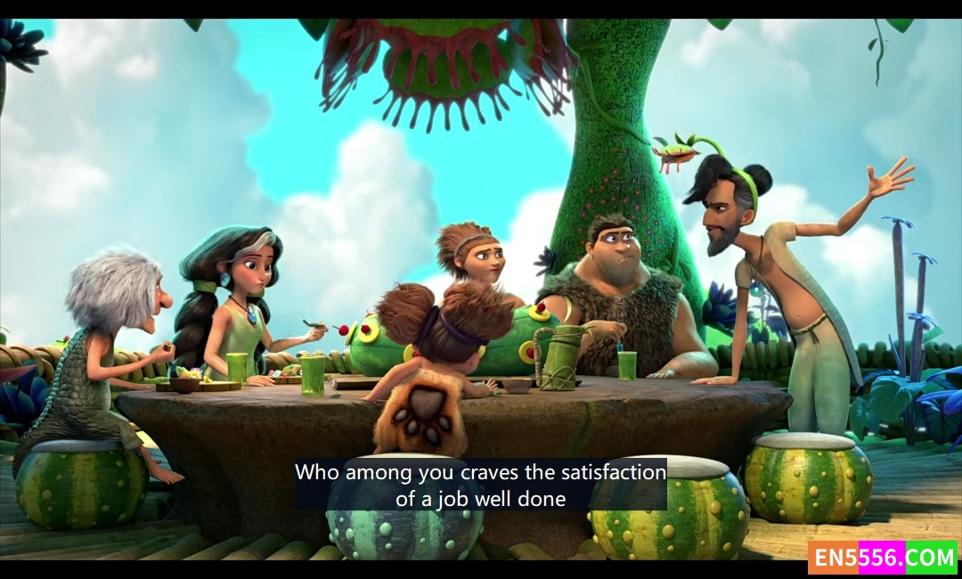The Croods: Family Tree 疯狂原始人：家族树 第1季全 第1-6集 1080p, mkv, 内置英文字幕5686 作者:英语小助手 帖子ID:275071 